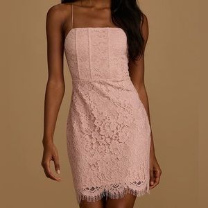 Lulu’s Lace Mini Dress